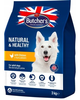 BUTCHER'S z kurczakiem 3kg - sucha karma dla psa