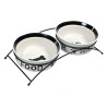 TRIXIE Miski ceramiczne na stojaku Eat on Feet 24641
