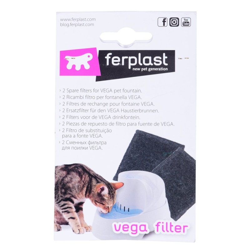 VEGA FILTER - filtr węglowy do fontanny - 2 sztuki