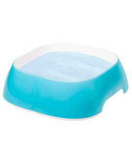 FERPLAST Glam Large - miska do pojenia dla zwierząt 1,2l, błękitna