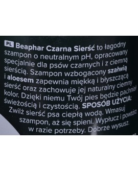 BEAPHAR Czarna sierść - szampon dla psa - 250 ml