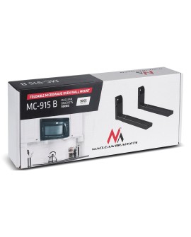 MACLEAN UCHWYT DO KUCHENKI MIKROFALOWEJ CZARNY MC-915B