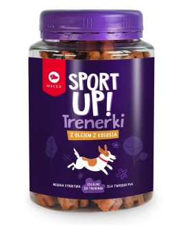 MACED Sport Up! Trenerki z olejem z łososia - przysmak dla psa - 300 g