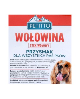 PETITTO Steki wołowe Economy Pack 500G
