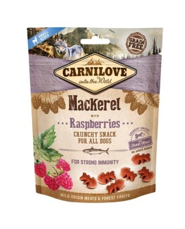 CARNILOVE Fresh Crunchy Makrela z malinami - przysmak dla psa - 200 g