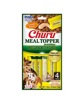 INABA MEAL TOPPER Kurczak z dynią - pies 4x14g