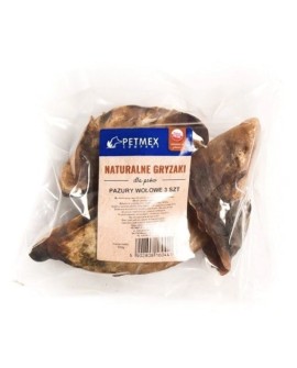 PETMEX Kopyta wołowe - Przysmak dla psa - 3szt