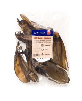 PETMEX ucho wołowe pełne - gryzak dla psa - 10 sztuk
