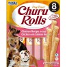 INABA Churu Rolls Kurczak z łososiem - przysmak dla psa - 8x12g