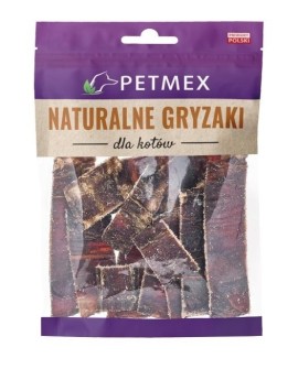 PETMEX Przełyk wołowy paseczki - Przysmak dla psa - 40g