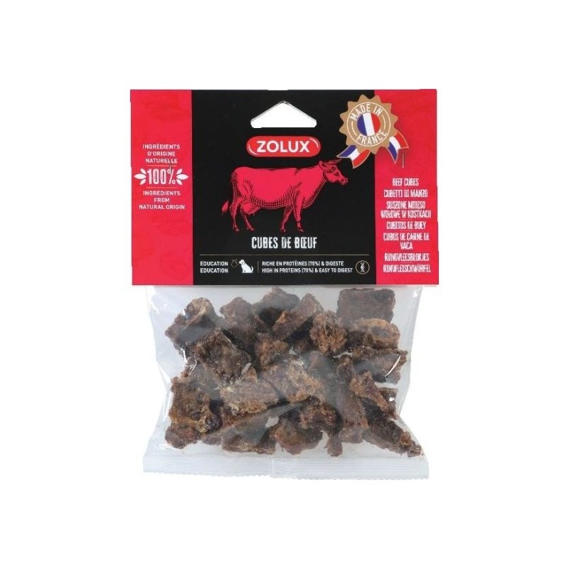 ZOLUX Przysmak naturalny dla psa kostki wołowe 100g