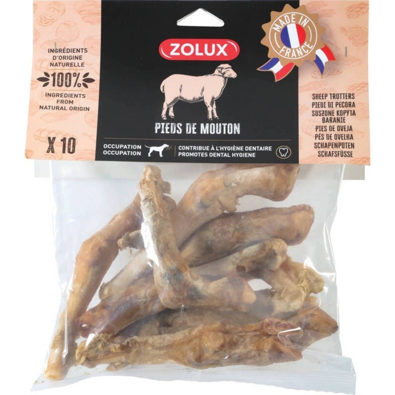 ZOLUX Przysmak nat. dla psa Nóżka barania x10,500g