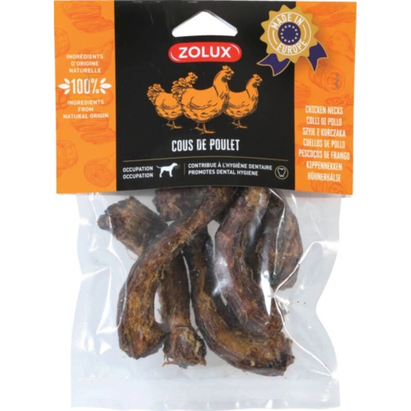 ZOLUX Przysmak naturalny dla psa Szyja kurza 150 g