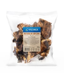 PETMEX Płuco wołowe - Przysmak dla psa - 500g