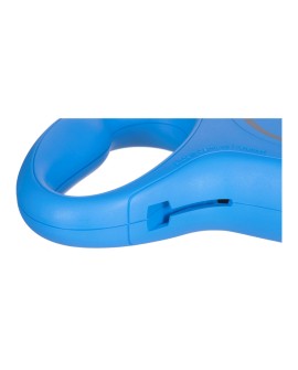 Smycz flexi automatyczna NEW CLASSIC L taśma 8 m - dla psa do 50 kg, kolor niebieski