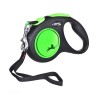Smycz flexi automatyczna New Neon S taśma 5 m - dla psa do 15 kg, kolor zielony