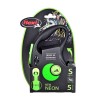 Smycz flexi automatyczna New Neon S taśma 5 m - dla psa do 15 kg, kolor zielony