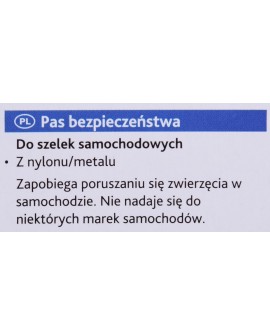 TRIXIE Friends on Tour krótka smycz samochodowa dla psa - długość 45-70 cm - rozmiar S-M