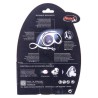 Smycz flexi automatyczna New Comfort L taśma 8 m - dla psa do 50 kg, kolor czerwony