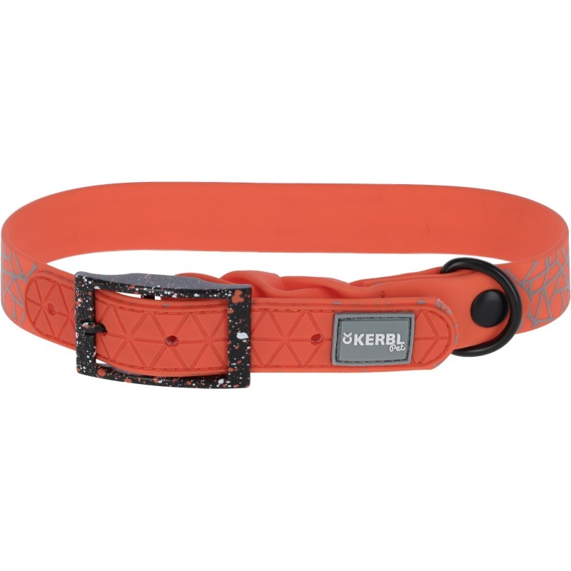KERBL Obroża dla psa Puno, 36 - 45 cm, 25 mm, pomarańczowy