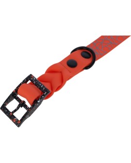 KERBL Obroża dla psa Puno, 36 - 45 cm, 25 mm, pomarańczowy
