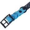 KERBL Obroża dla psa Lima, 36 - 45 cm, 25 mm, niebieski/czarny