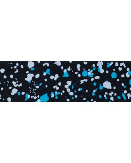 KERBL Obroża dla psa Lima, 36 - 45 cm, 25 mm, niebieski/czarny