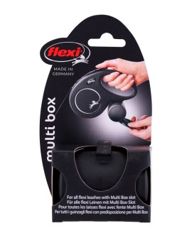 Pojemnik flexi Vario Multi Box - pojemnik na karmę lub woreczki, kolor czarny