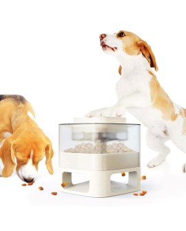 DOGGYVILLAGE MECHANICZNY DOZOWNIK KARMY SUCHEJ, OBSŁUGIWANY PRZEZ PUPILA, BIAŁA MT7130W