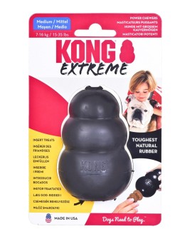 KONG Orginal EXTREME gryzak kolor: czarny Rozmiar M