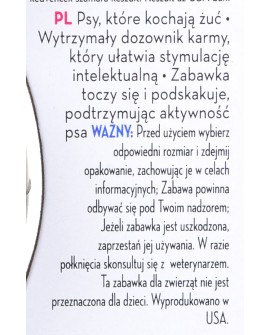 KONG Orginal EXTREME gryzak kolor: czarny Rozmiar M