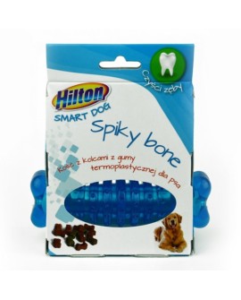 HILTON Dog Spiky Ball mix kolor Kość z kolcami 12cm dla psa