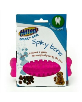 HILTON Dog Spiky Ball mix kolor Kość z kolcami 12cm dla psa