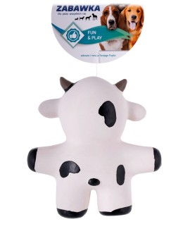 HILTON Krówka 12cm - Zabawka z latexu dla psa