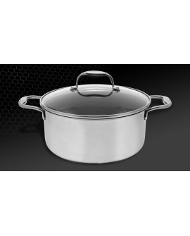 Garnek z pokrywką Kohersen Black Cube 24cm