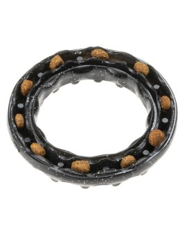 FERPLAST Smile Ring M Black zabawka dla psa