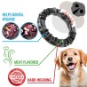 FERPLAST Smile Ring M Black zabawka dla psa