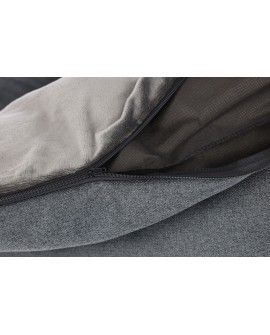 KERBL Legowisko Platin Ortho, 80 x 60 x 25 cm, szary