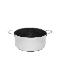 Garnek z powłoką DIAMOND Kohersen Black Cube z funkcją gotowania na parze (28 cm 8,3l)
