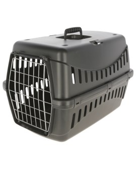 KERBL Transporter dla zwierząt Expedition Eco, 58 cm x 38 cm x 38 cm, czarny