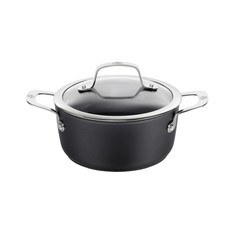 Garnek BALLARINI Alba z pokrywką tytanowy 4,7 L ALBG2LD.24D