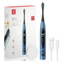 Oclean szczoteczka soniczna X10, niebieski