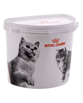 Royal Canin Pojemnik na karmę 2kg biało-czarny