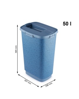 Rotho Pojemnik CODY na karmę 50L blue kot/pies