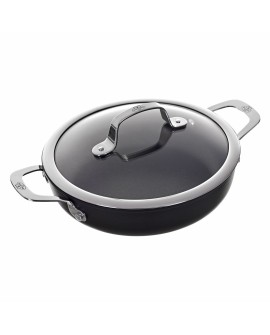BALLARINI Alba ALBG3ED.24D patelnia głęboka z 2 uchwytami 24 cm