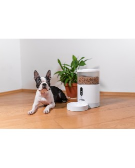 Dozownik karmy dla zwierząt z kamerą TESLA TSL-PC-BL4C Smart Pet Feeder Camera