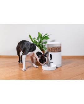 Dozownik karmy dla zwierząt z kamerą TESLA TSL-PC-BL4C Smart Pet Feeder Camera