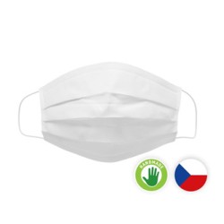 Nano maseczka chirurgiczna, BABY, biała, 3 warstwy, zestaw kreatywny dla dzieci, 10ks, Spurtex, EOL