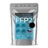 Nano Maseczka ochronna, FFP2, czarny, damska, 3ks, Nanolab, EOL