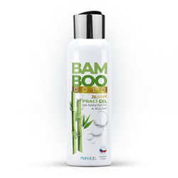 Delikatny żel do prania nanowłókna i bawełny BAMBOO GOLD do maseczek, chust i kominów, 100ml, Nanolab